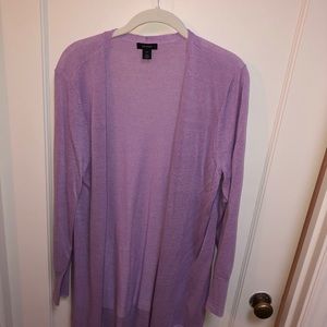 Lavender cardigan